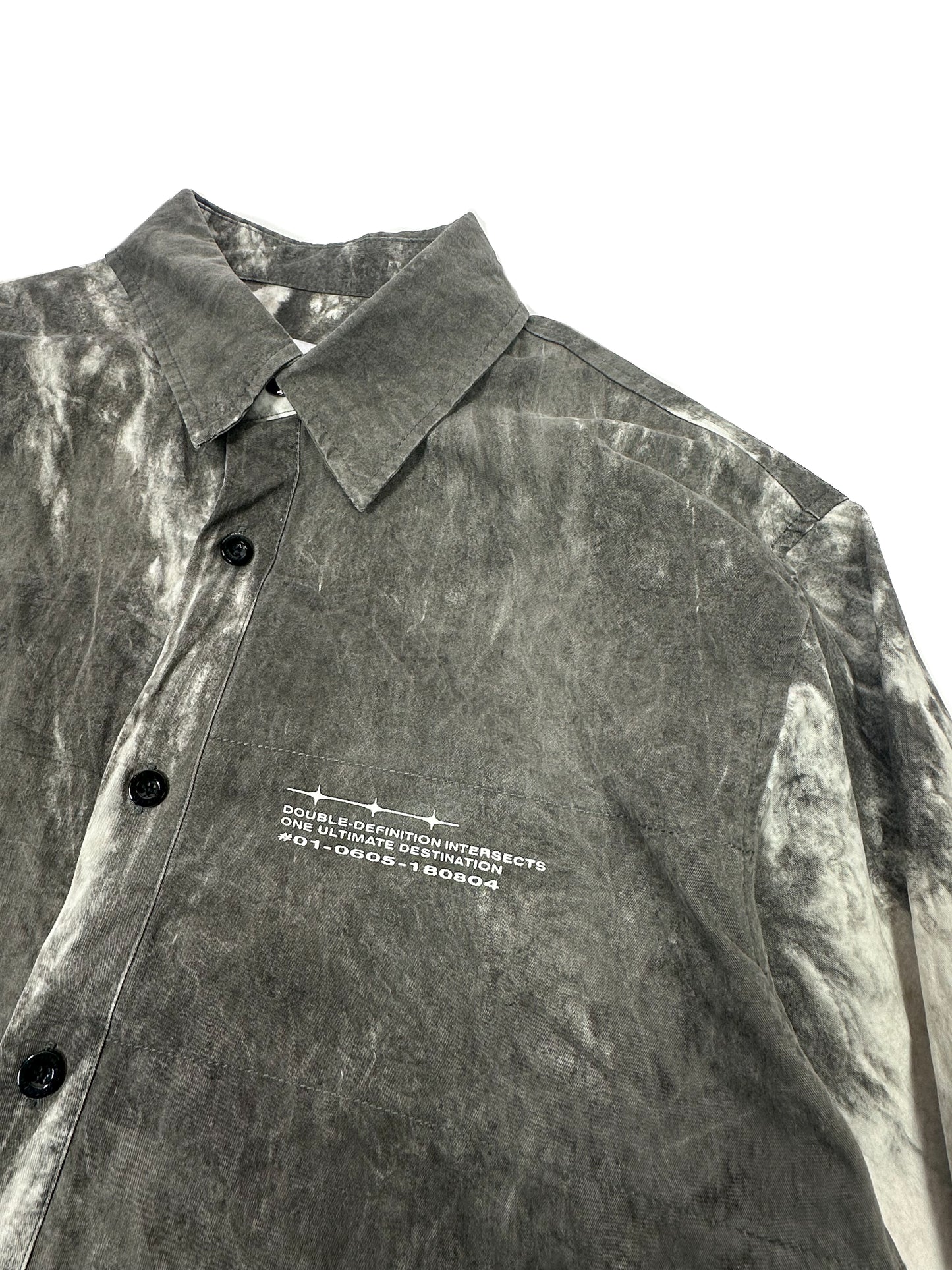 Oversize print shirt