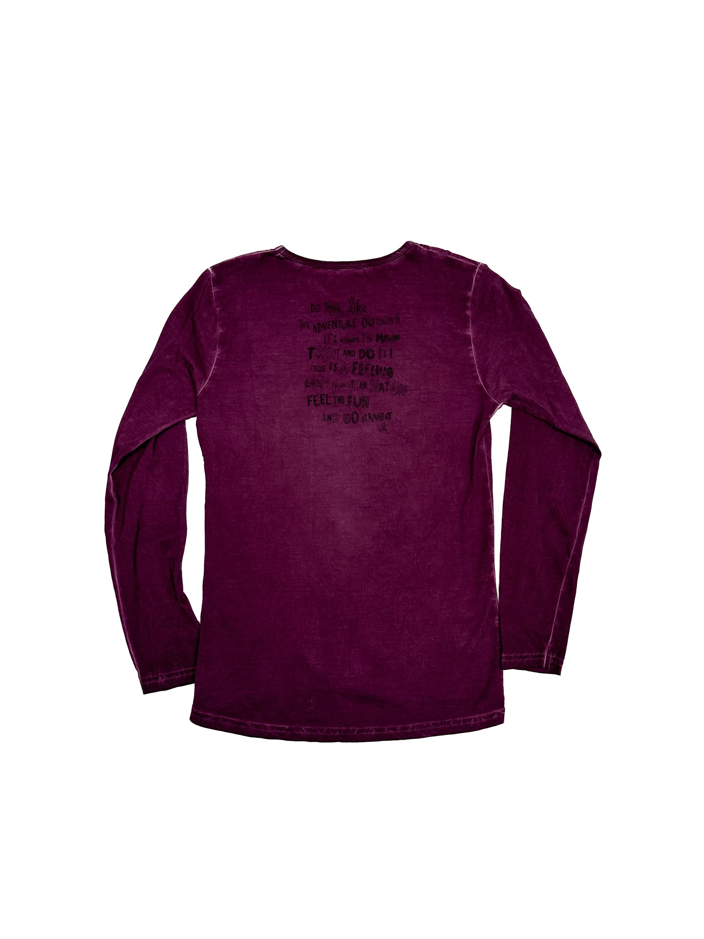 Purple Vintage Sequin Star Long Sleeves Shirt