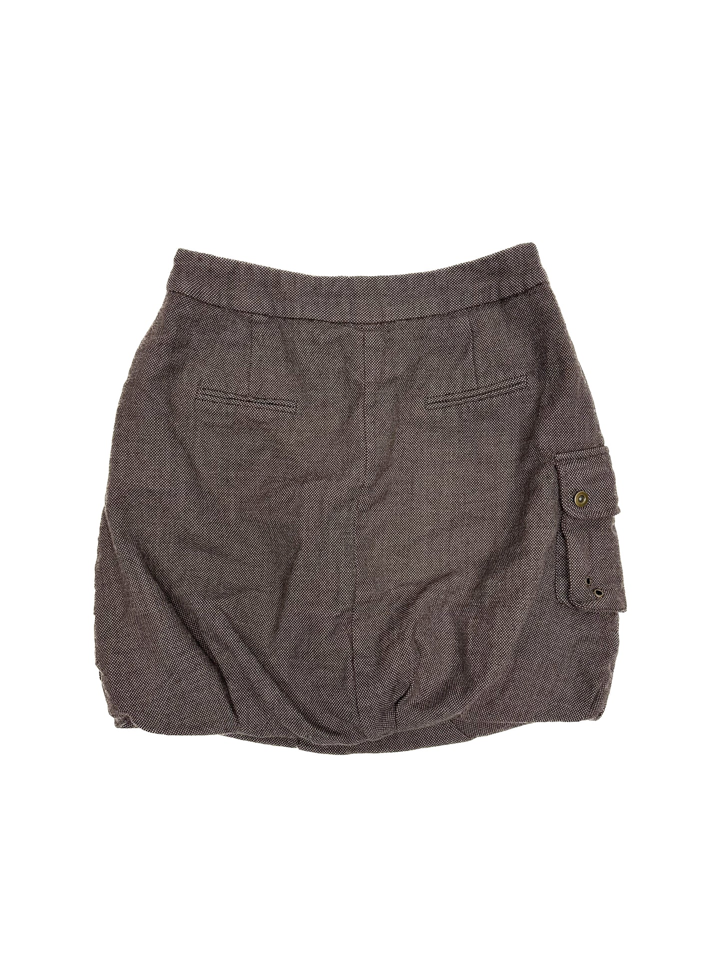 Brown Mini Skirt