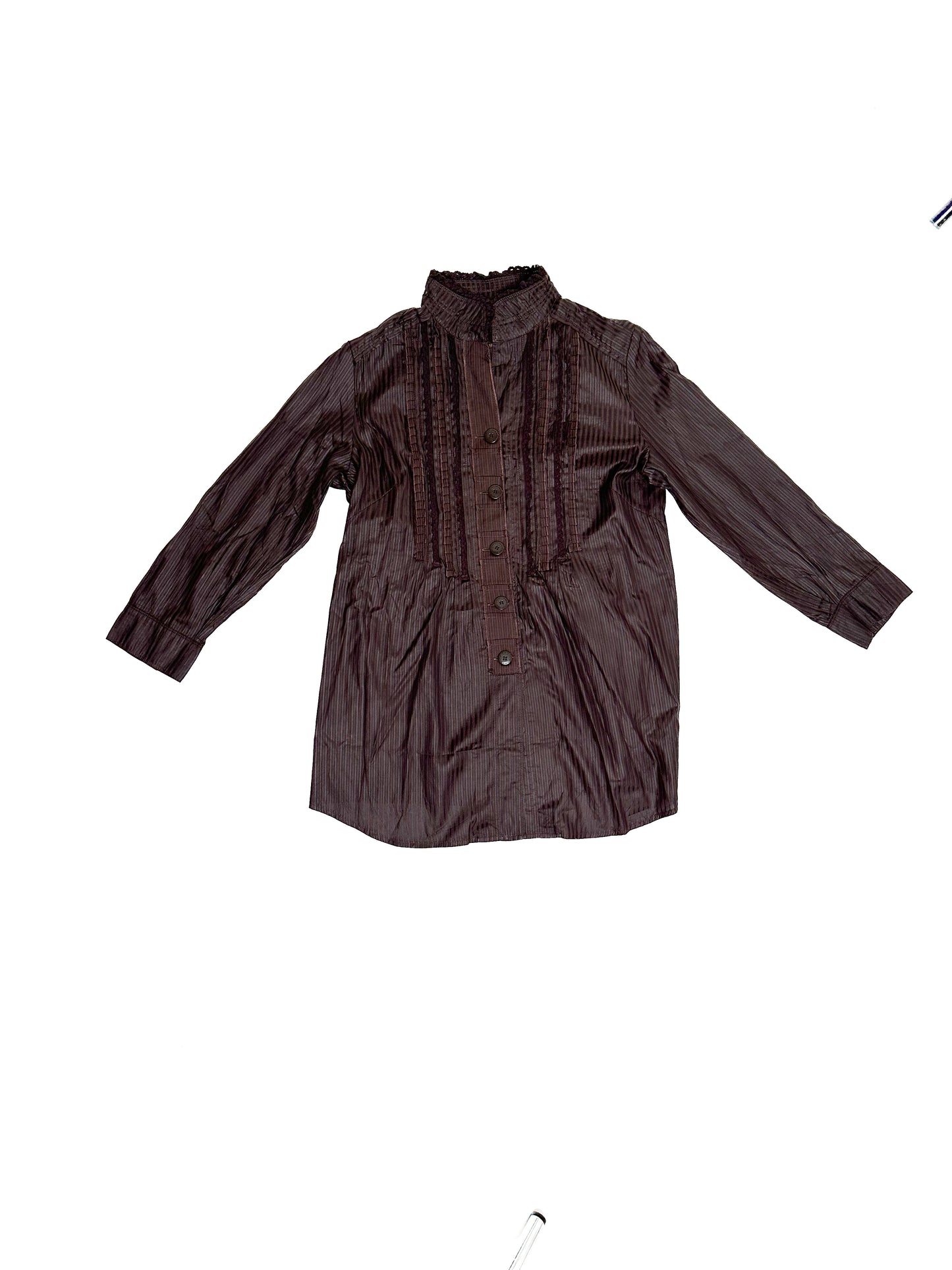 Dark Purple Victoria Style Vintage Shirt