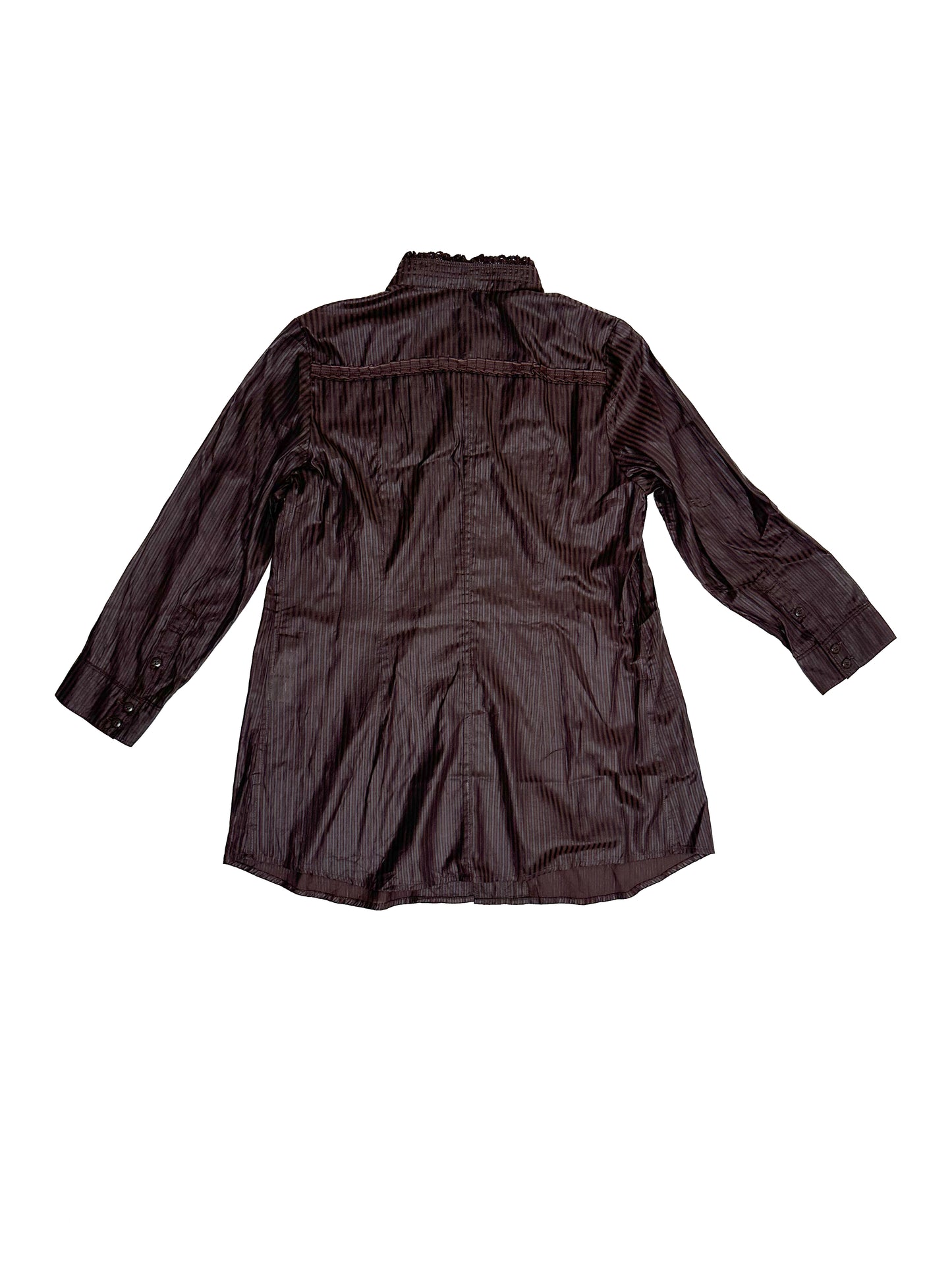 Dark Purple Victoria Style Vintage Shirt